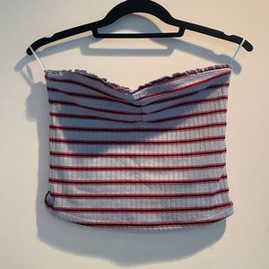 Abercrombie and Fitch tattooed tube top